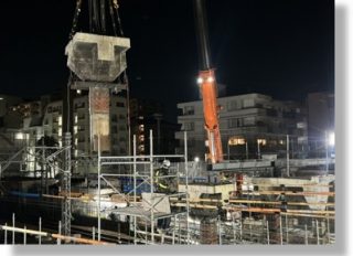 ＪＲ芦屋駅歩道橋撤去工事（第2期）