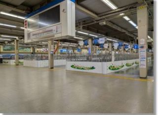 阪急大阪梅田駅７・８・９番線ホーム改良工事